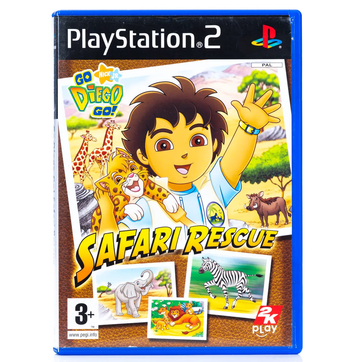 Go Diego Go! Safari Rescue - PS2 Spill - Retrospillkongen