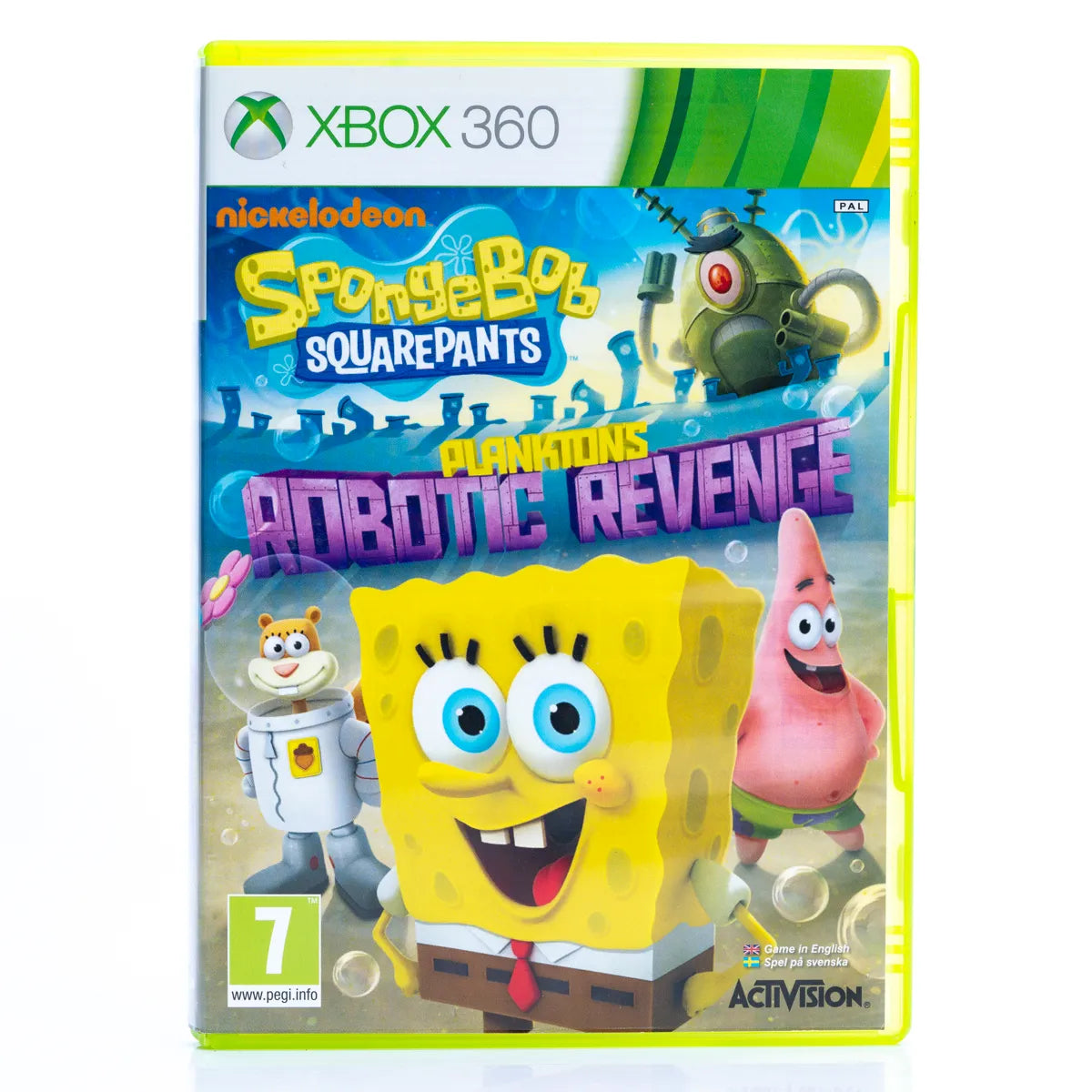 SpongeBob SquarePants: Plankton's Robotic Revenge - Xbox 360 spill - Retrospillkongen
