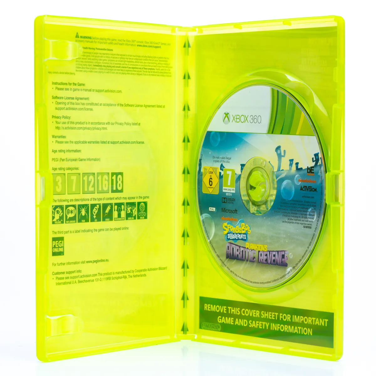 SpongeBob SquarePants: Plankton's Robotic Revenge - Xbox 360 spill - Retrospillkongen