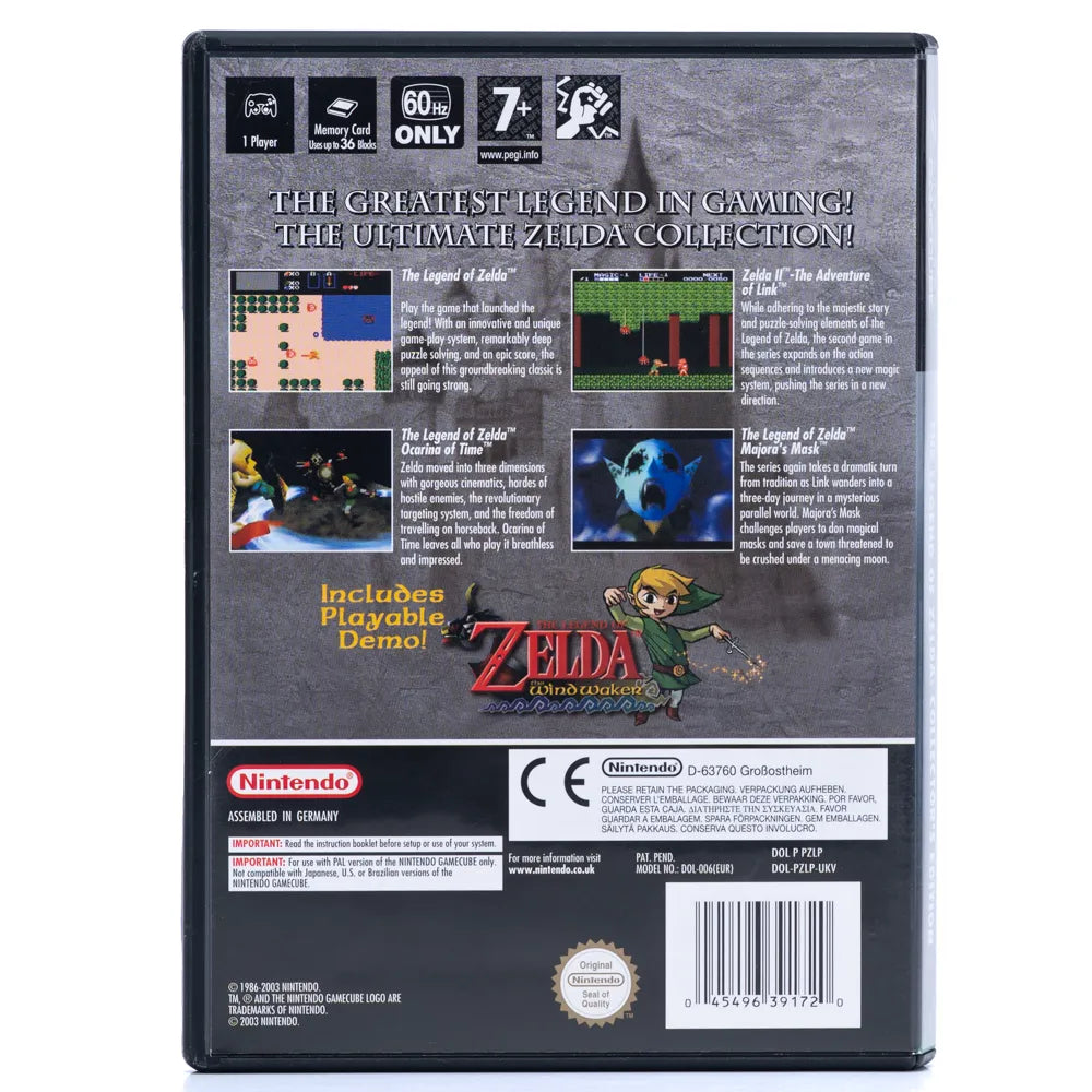 The Legend of Zelda: Collector's Edition - Gamecube spill - Retrospillkongen