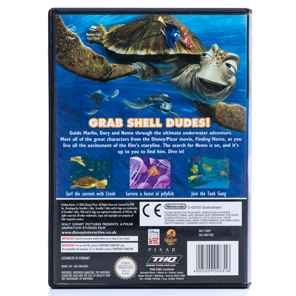 Finding Nemo - Gamecube spill - Retrospillkongen