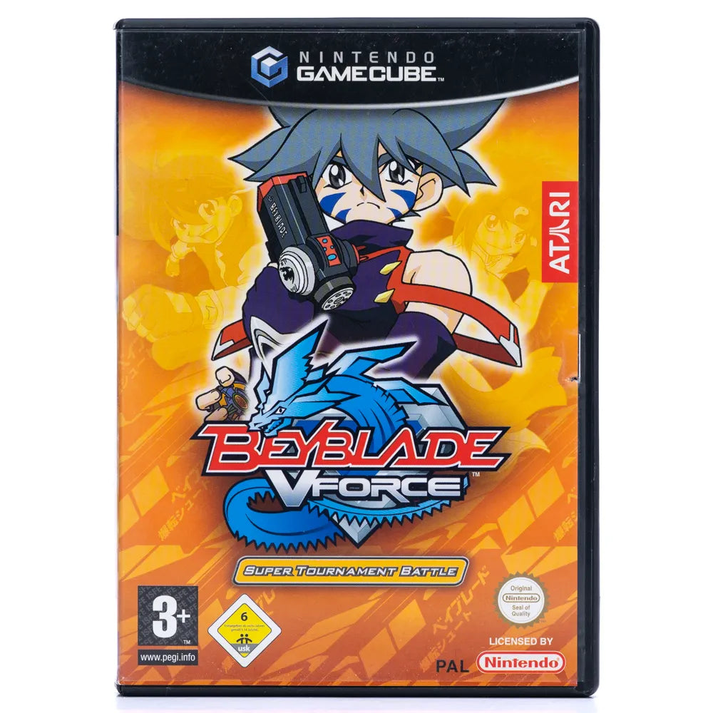 Beyblade Vforce: Super Tournament Battle - Gamecube spill - Retrospillkongen
