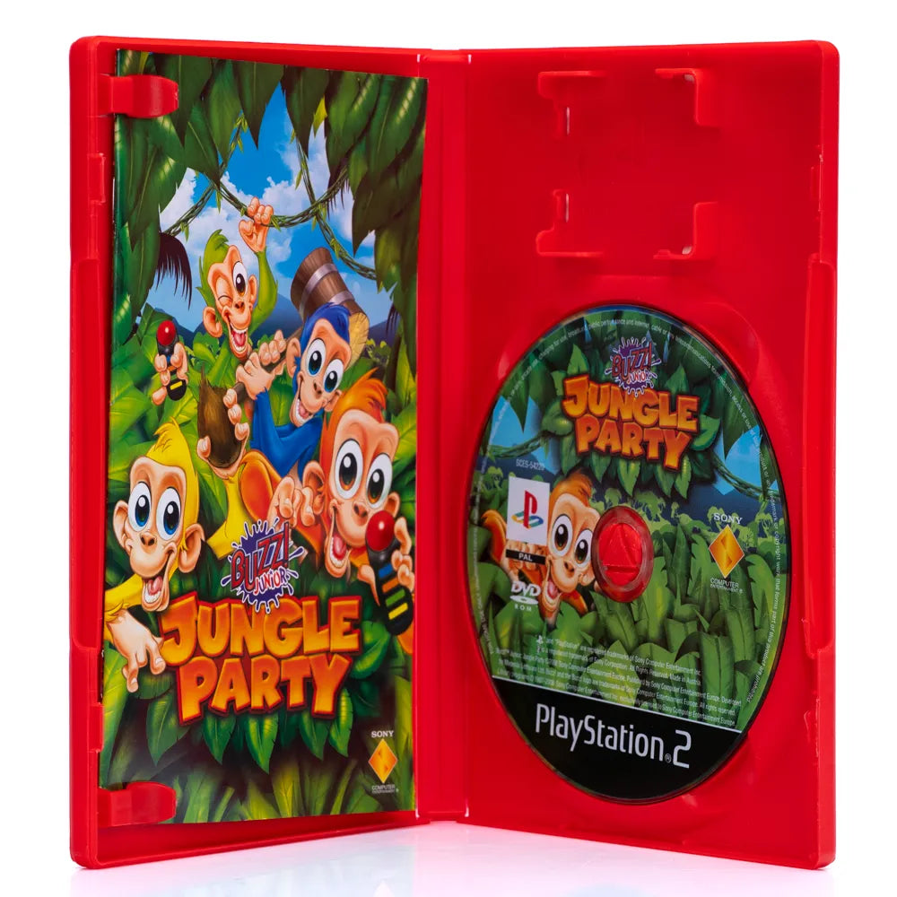 Buzz Junior!: Jungle Party - PS2 Spill (Ape Buzz) - Retrospillkongen