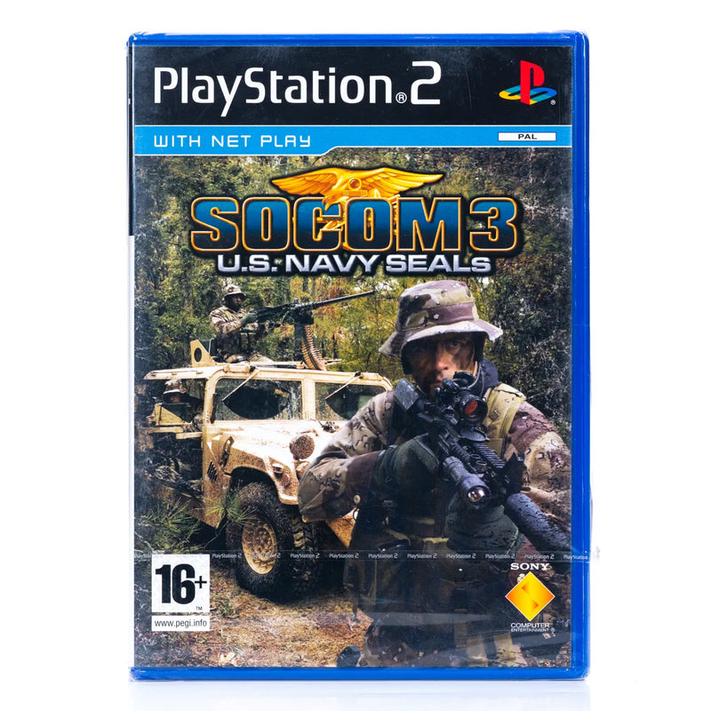 SOCOM 3: U.S. Navy SEALs - PS2 Spill (Forseglet)