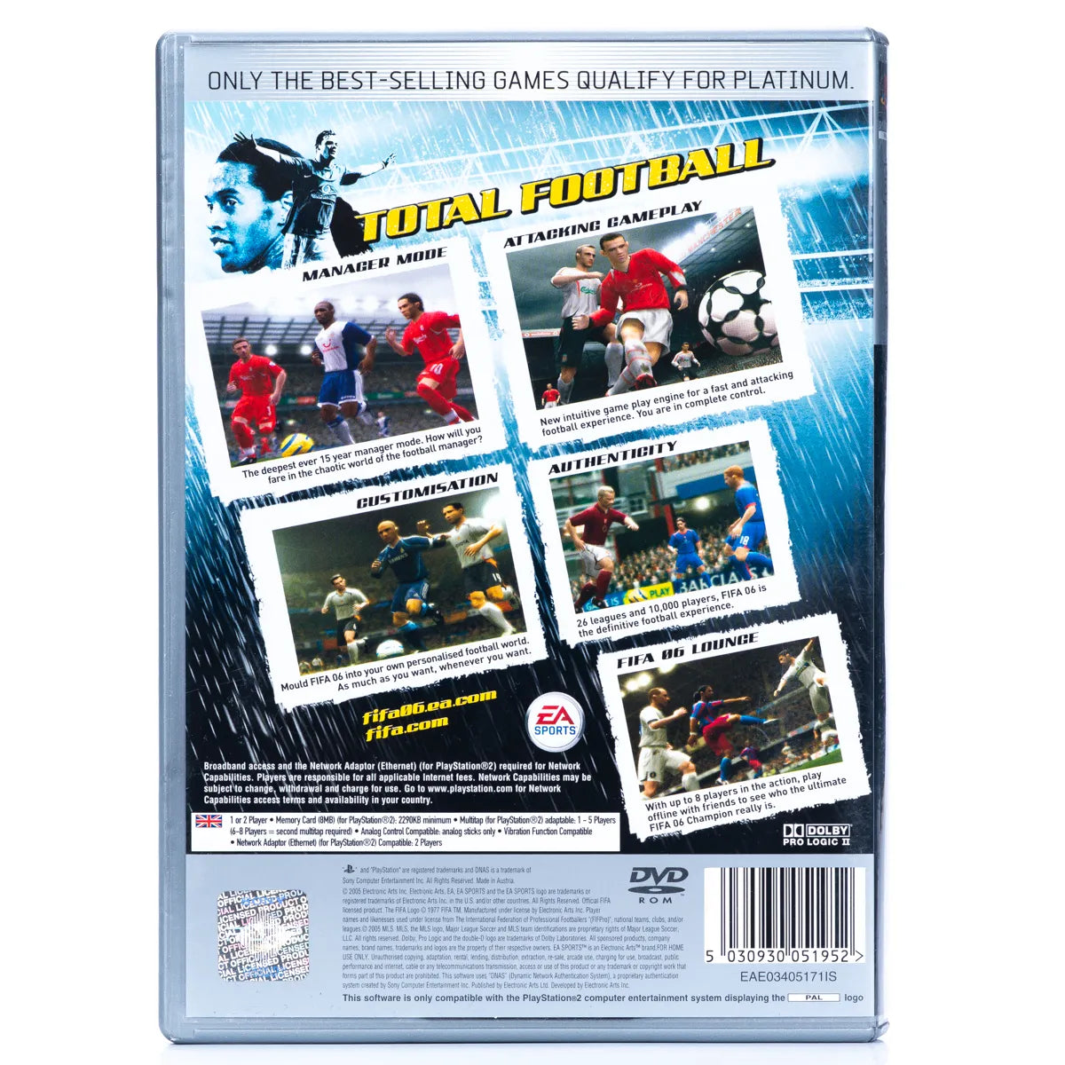 FIFA 06 - PS2 spill - Retrospillkongen