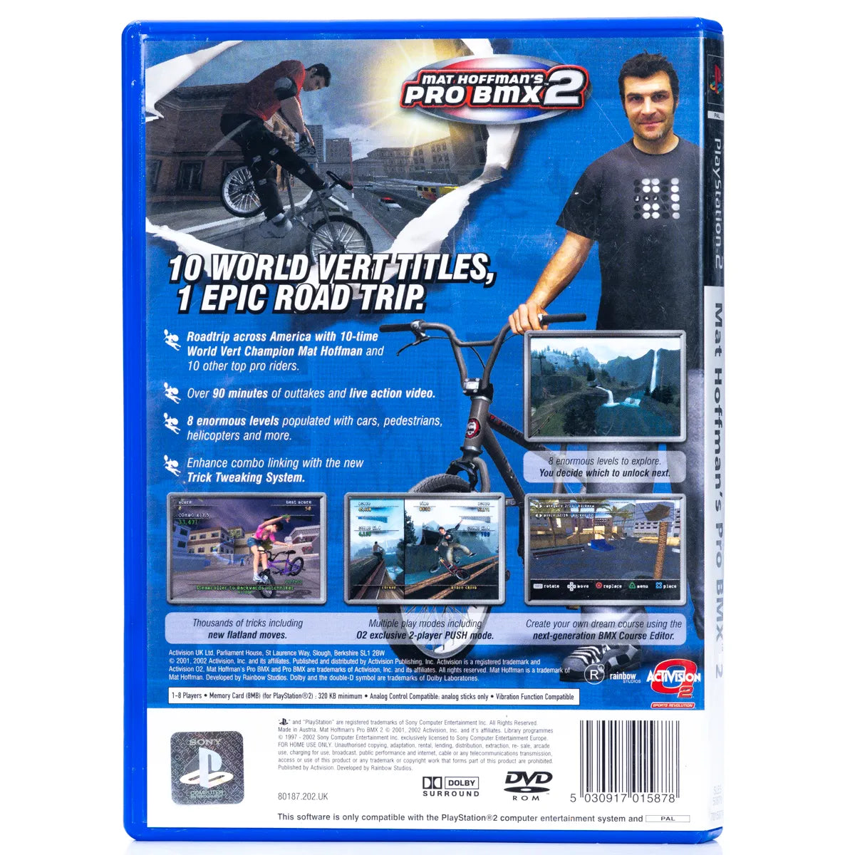 Mat Hoffman's Pro BMX 2 - PS2 Spill - Retrospillkongen