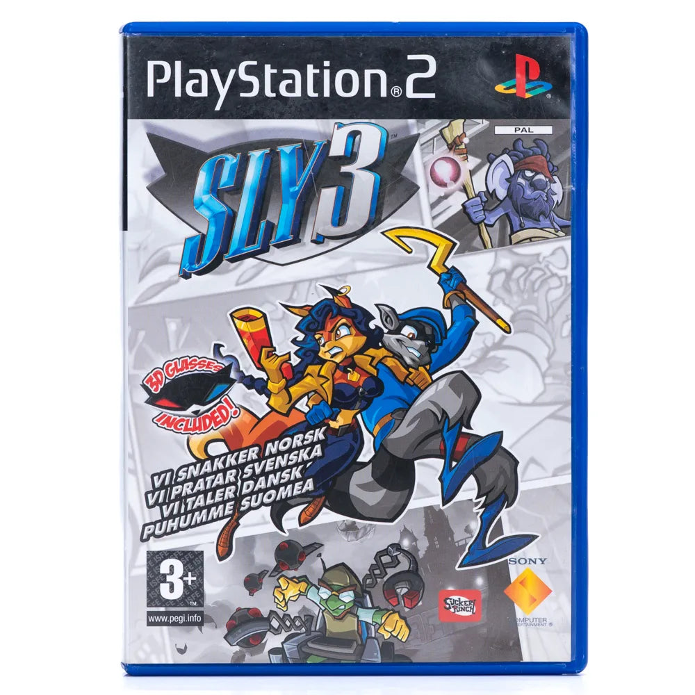 Sly 3: Honor Among Thieves - PS2 Spill - Retrospillkongen