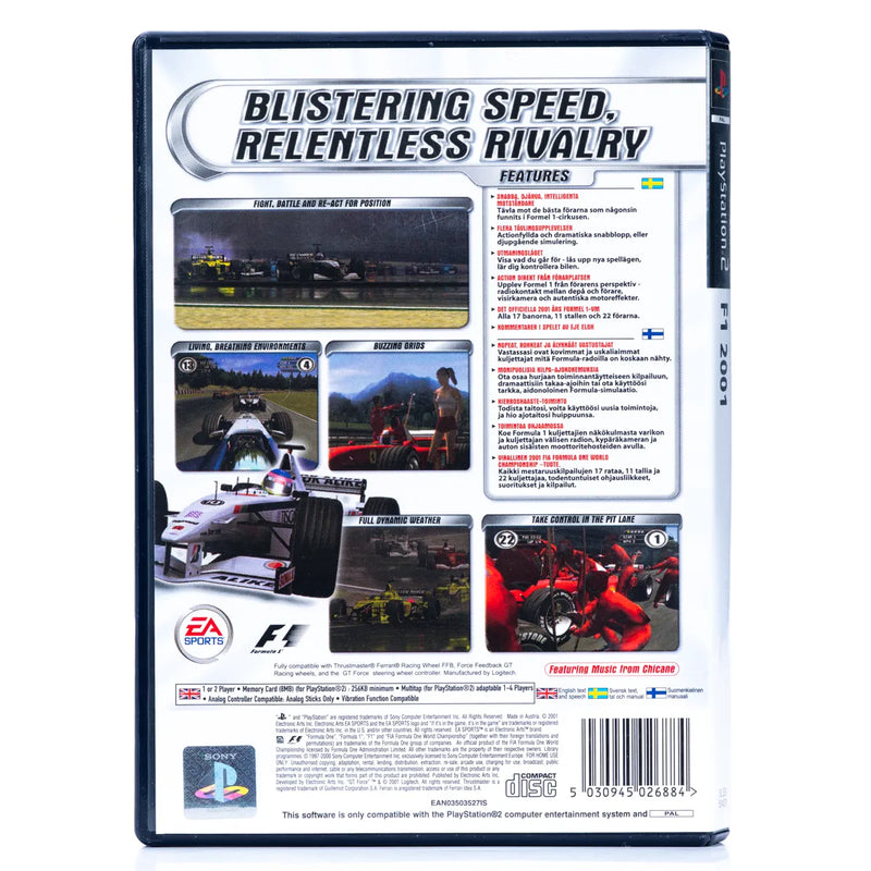 F1 2001 - PS2 Spill