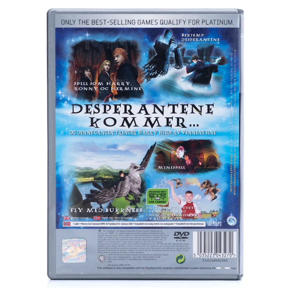 Harry Potter and the Prisoner of Azkaban - PS2 spill - Retrospillkongen