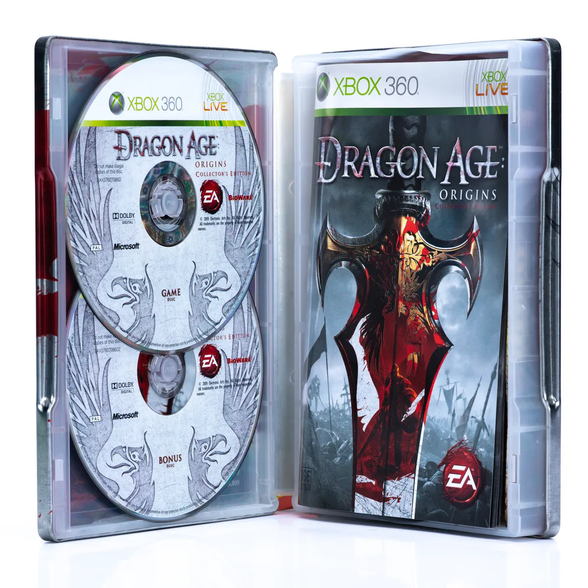 Dragon Age: Origins (Collector's Edition) - Xbox 360 spill (Steelbook) - Retrospillkongen