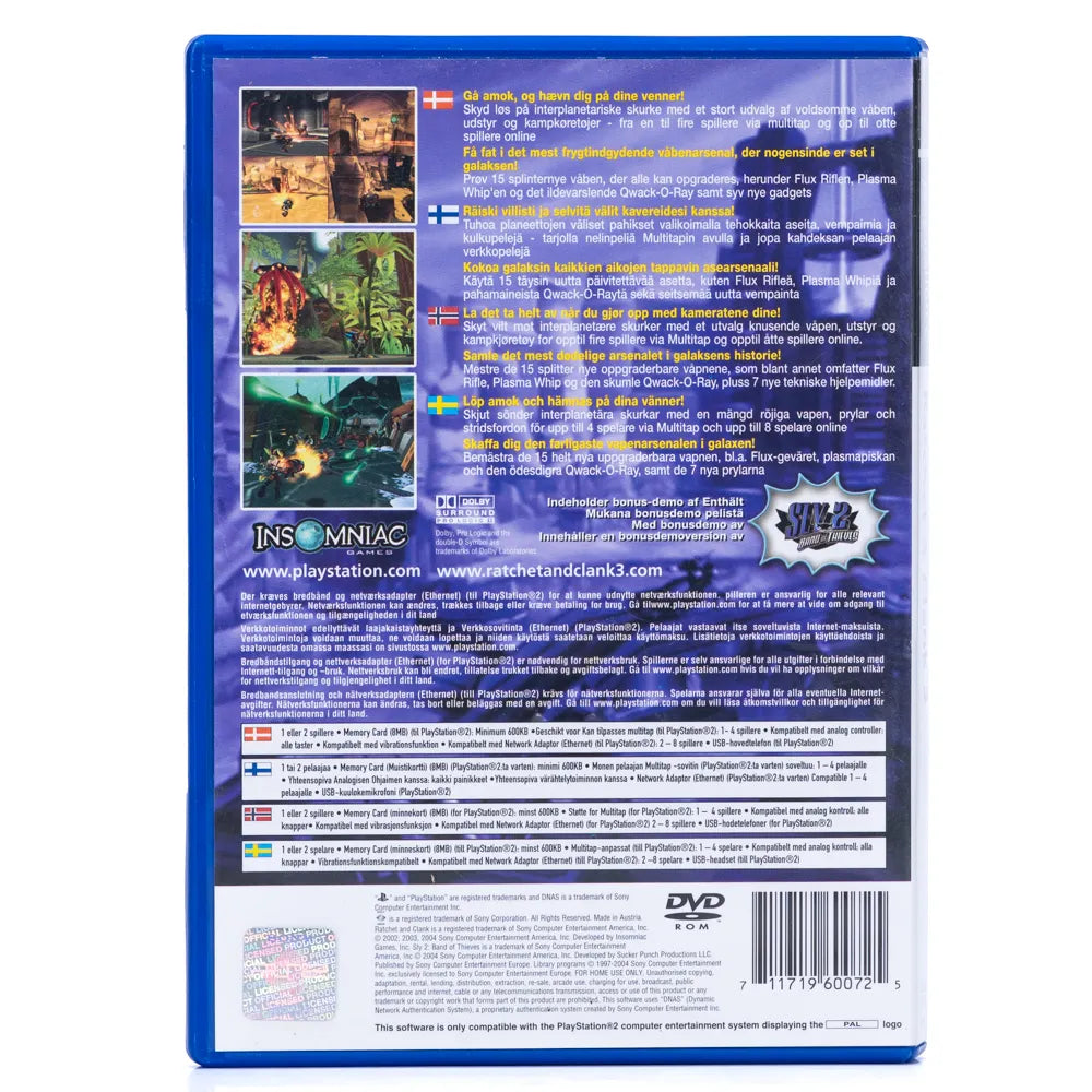 Ratchet & Clank 3 - PS2 spill - Retrospillkongen