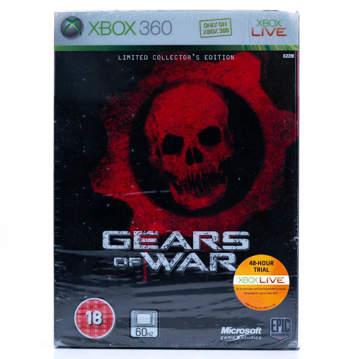 Gears of War (Limited Collector's Edition) - Xbox 360 Spill (Steelbook) (Forseglet) - Retrospillkongen