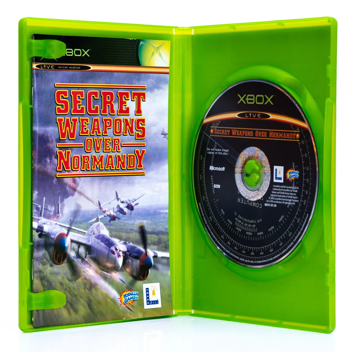 Secret Weapons Over Normandy - Xbox spill - Retrospillkongen