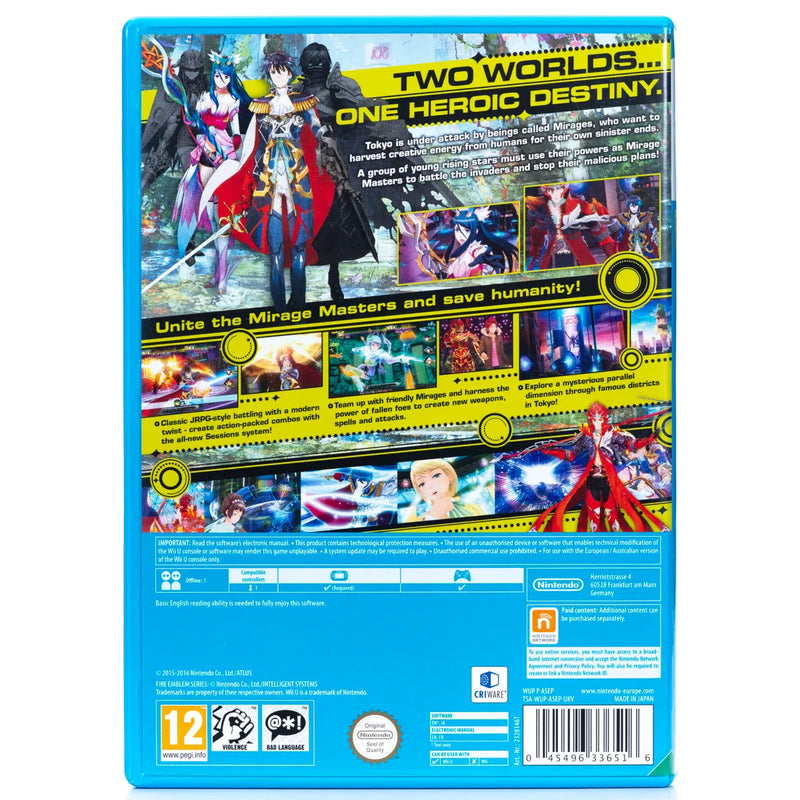 Tokyo Mirage Sessions ♯FE - Wii U Spill