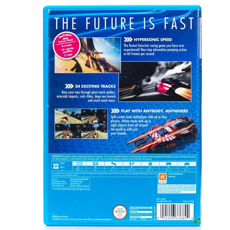 Fast Racing Neo - Wii U Spill