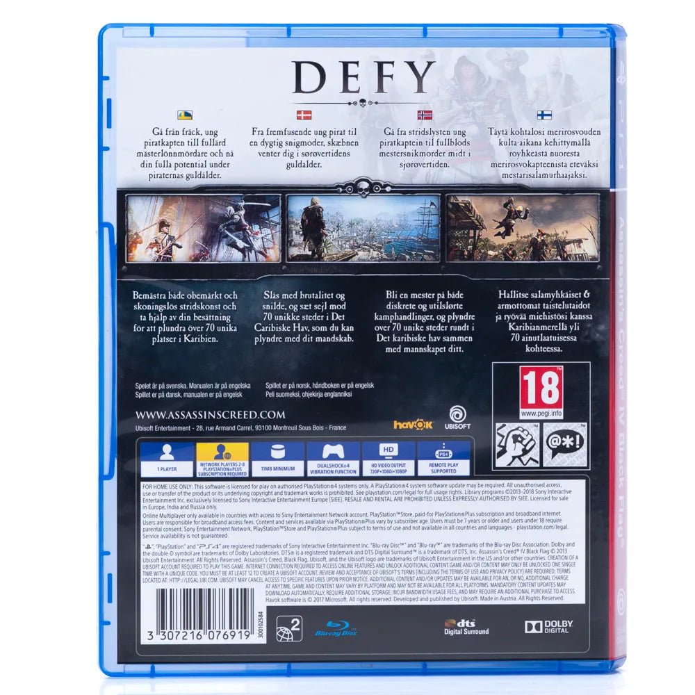 Assassin's Creed IV: Black Flag - PS4 spill - Retrospillkongen