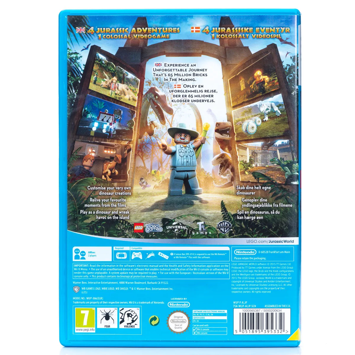 LEGO Jurassic World - Wii U spill - Retrospillkongen