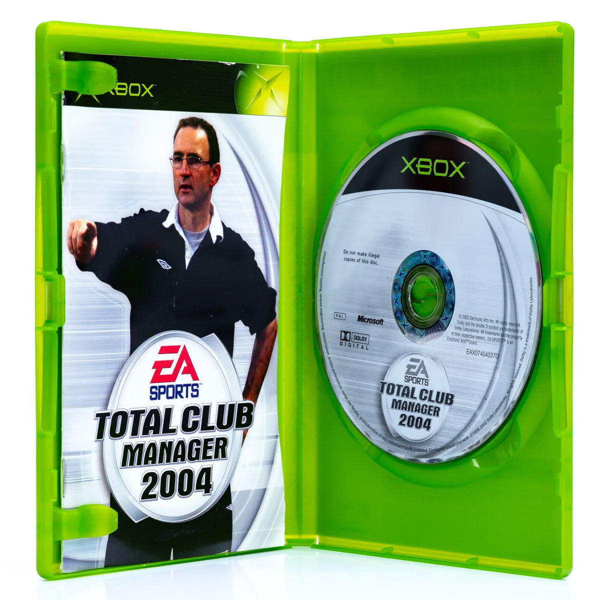Total Club Manager 2004 - Xbox spill - Retrospillkongen
