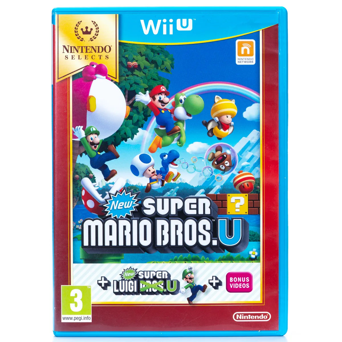 New Super Mario Bros. U + New Super Luigi U - Wii U spill - Retrospillkongen