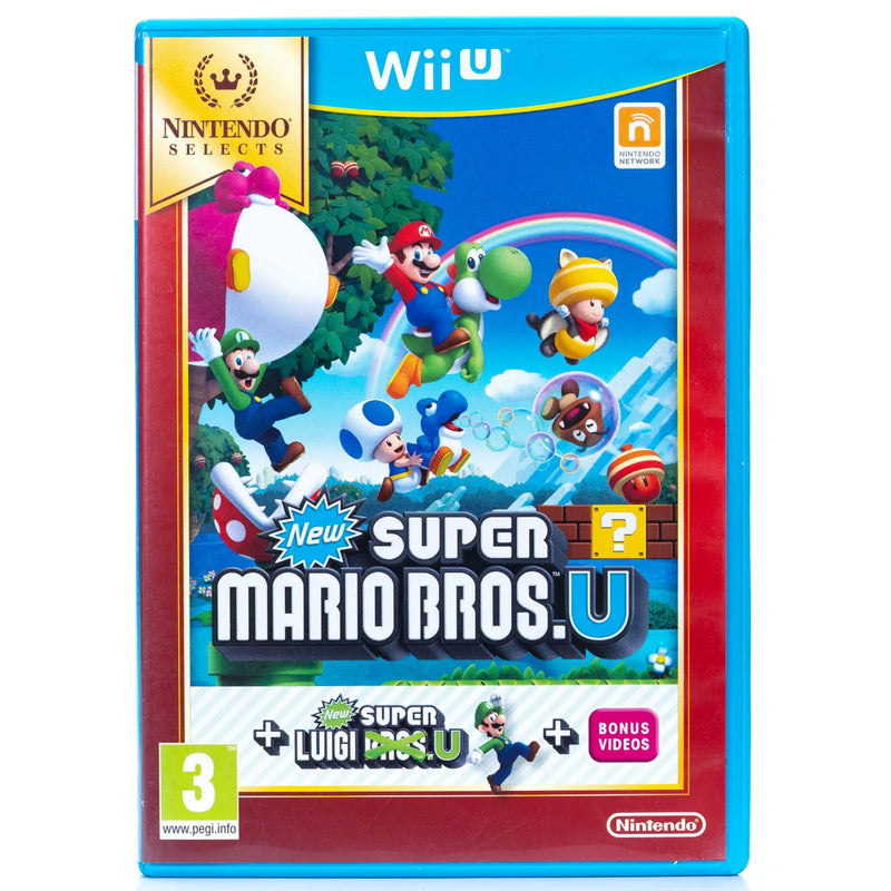 New Super Mario Bros. U + New Super Luigi U - Wii U spill