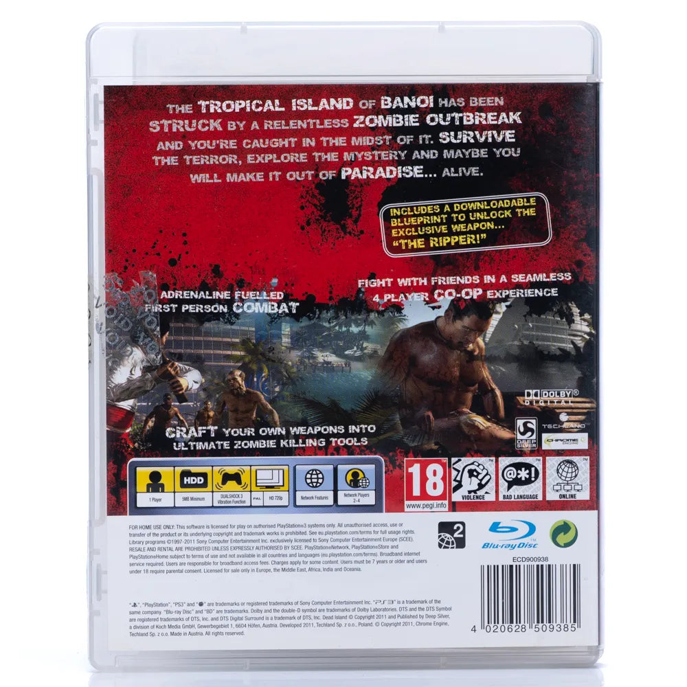 Dead Island - PS3 spill - Retrospillkongen