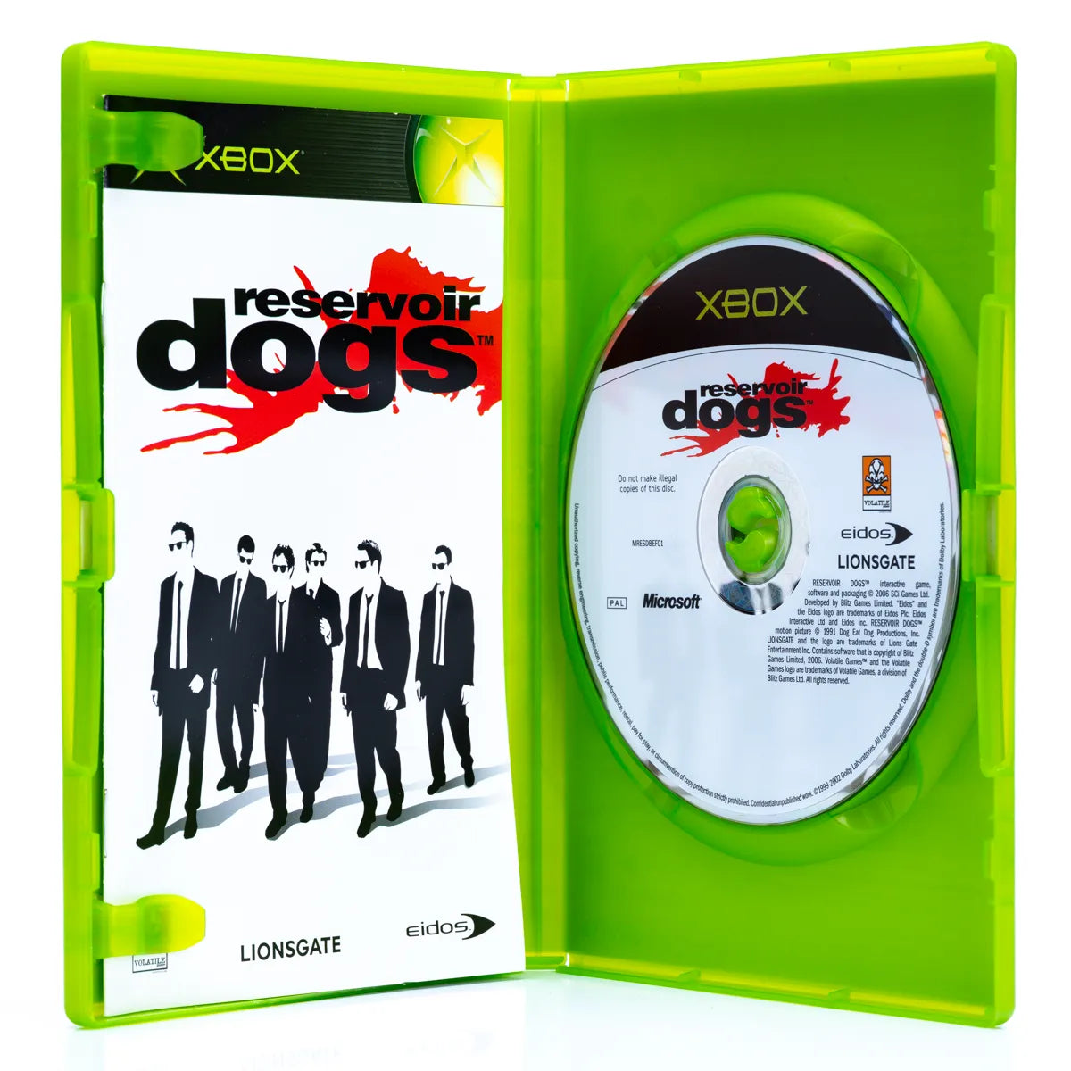 Reservoir Dogs - Xbox spill - Retrospillkongen