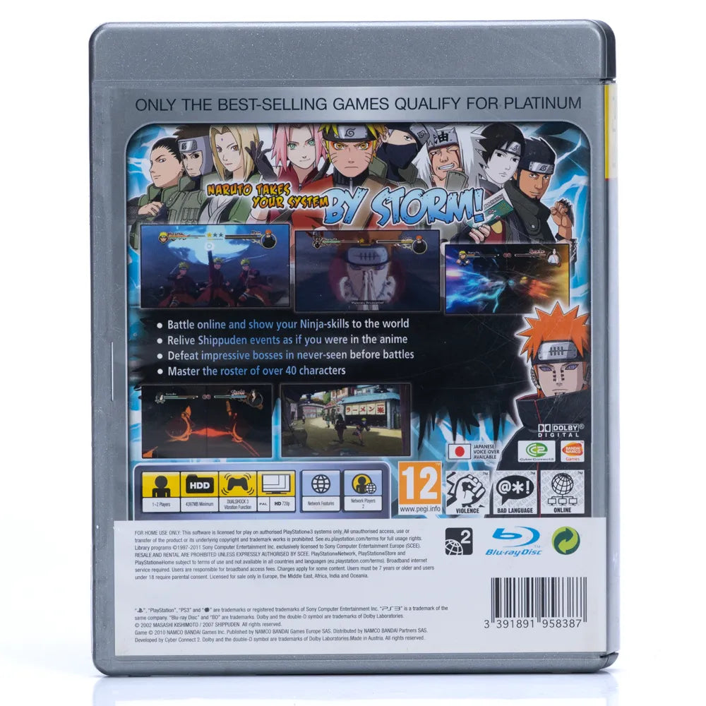 Naruto Shippuden: Ultimate Ninja Storm 2 - PS3 spill - Retrospillkongen