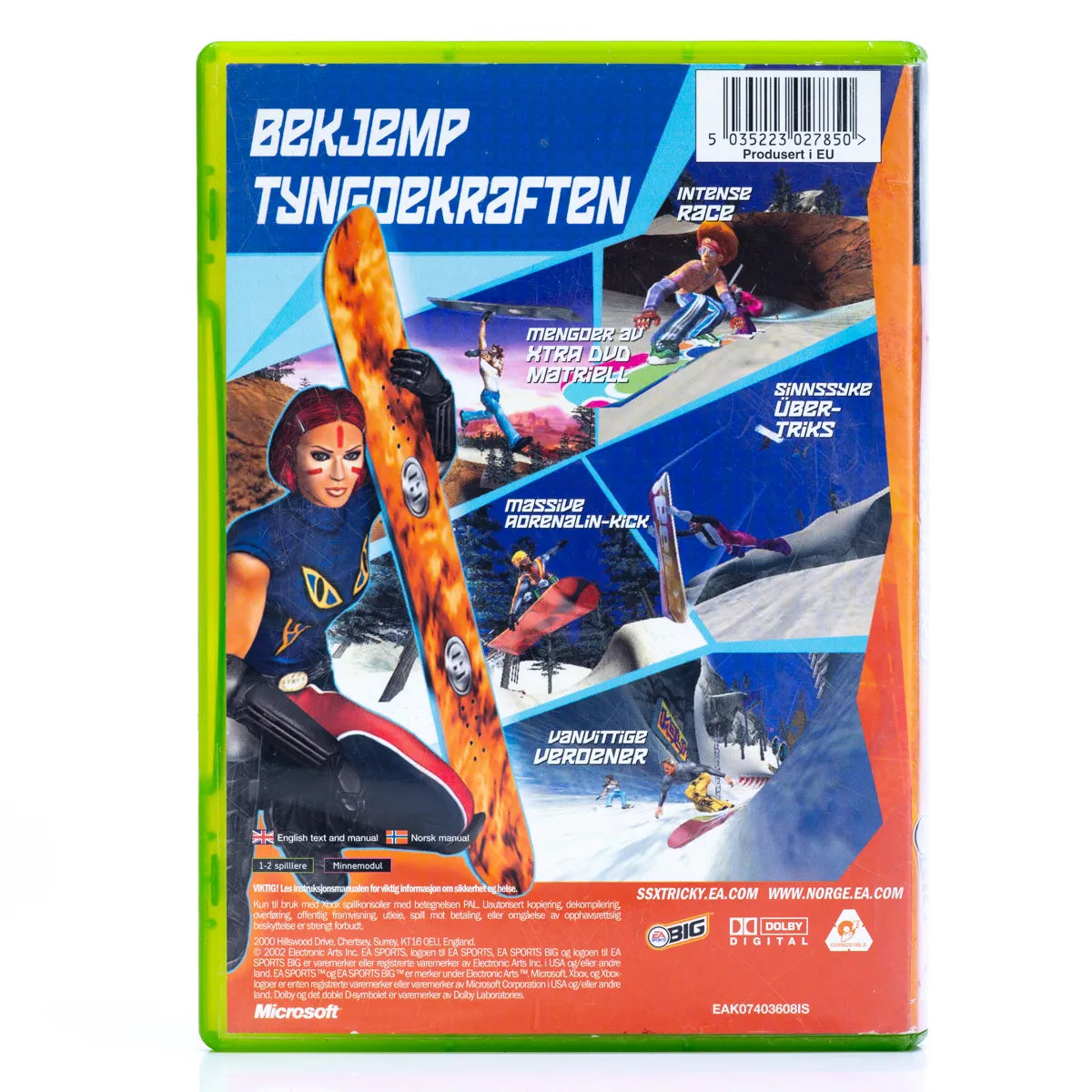 SSX Tricky - Xbox spill - Retrospillkongen