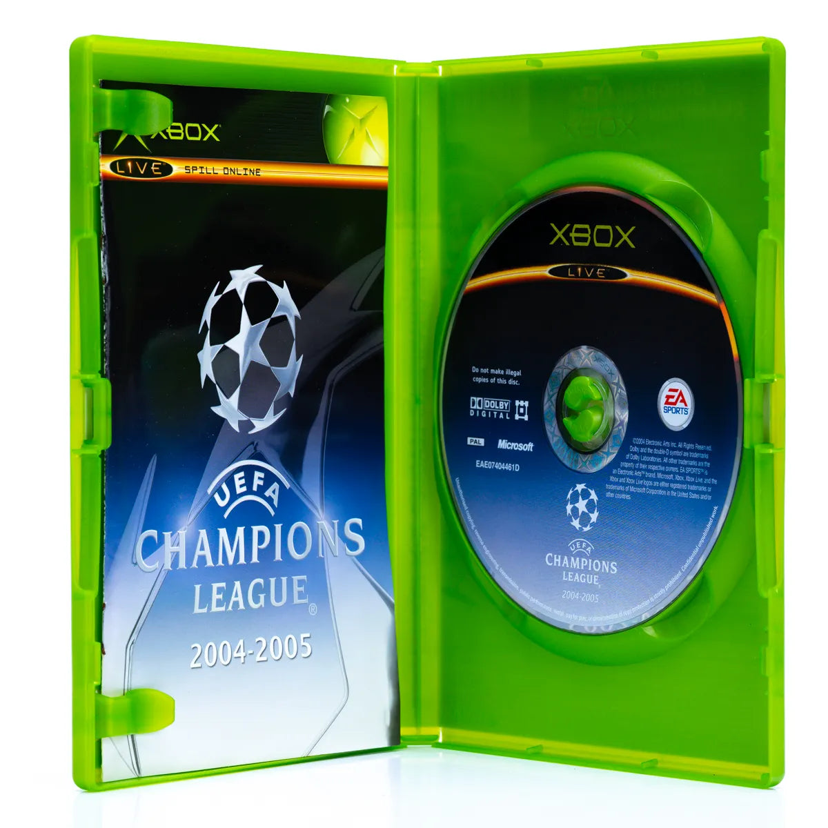 UEFA Champions League 2004 2005 - Xbox spill - Retrospillkongen