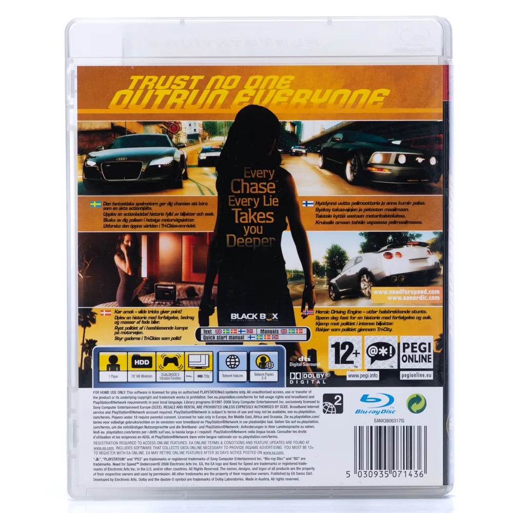 Need for speed Undercover - PS3 spill - Retrospillkongen