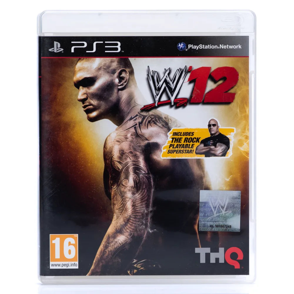 WWE 12 - PS3 Spill - Retrospillkongen