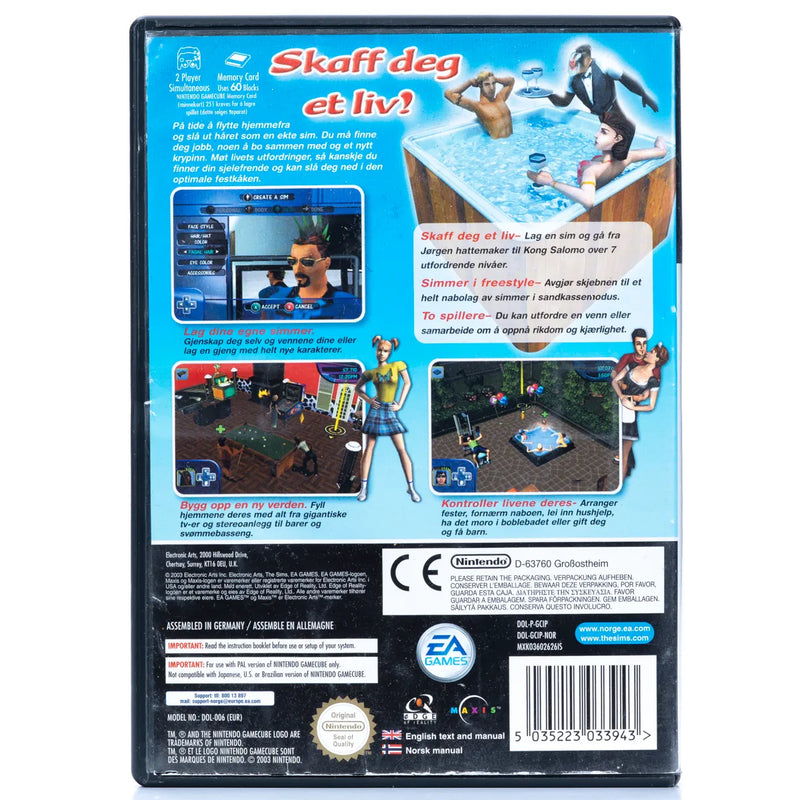 The Sims - Gamecube spill
