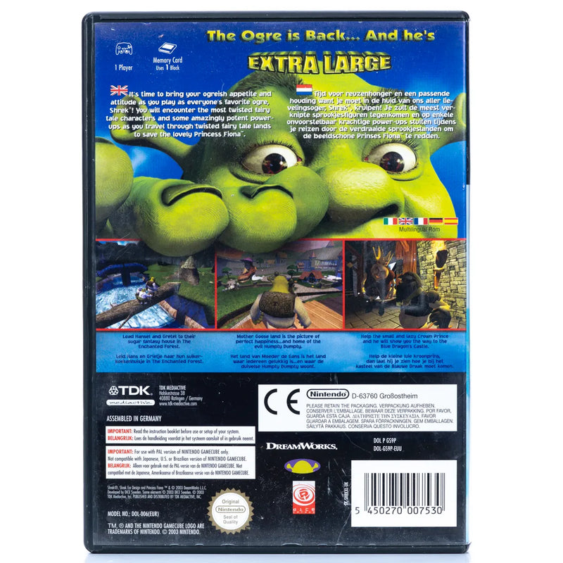 Shrek: Extra Large - Gamecube spill