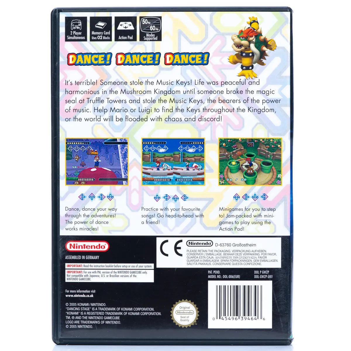 Dancing Stage Mario Mix - Gamecube spill - Retrospillkongen