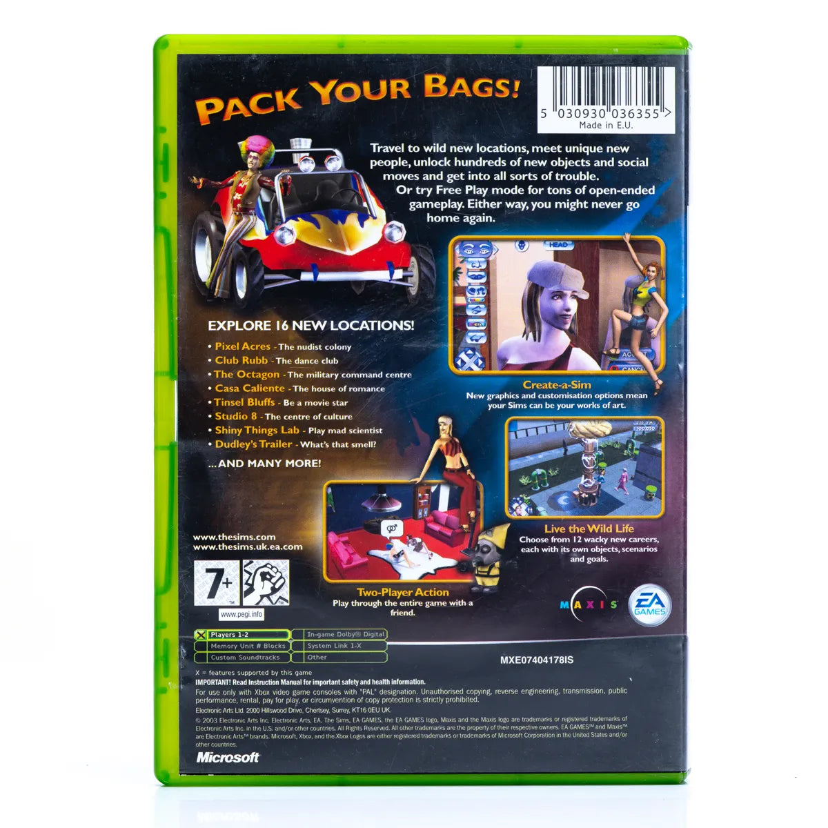 The Sims: Bustin’ Out - Xbox spill - Retrospillkongen