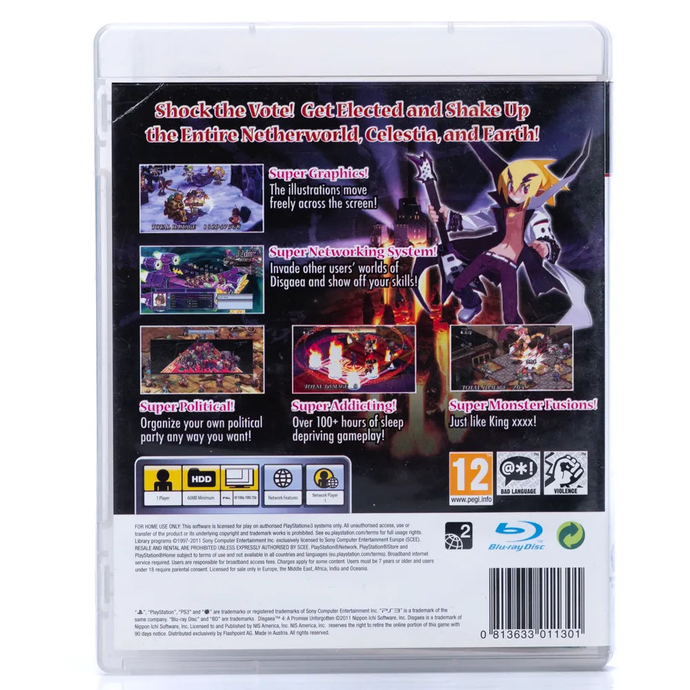 Disgaea 4: A Promise Unforgotten - PS3 spill - Retrospillkongen