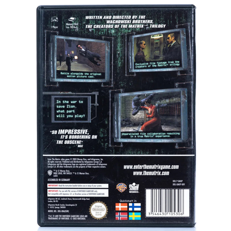 Enter the Matrix - Gamecube spill