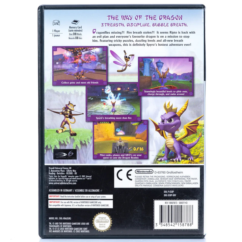 Spyro: Enter the Dragonfly - GameCube spill