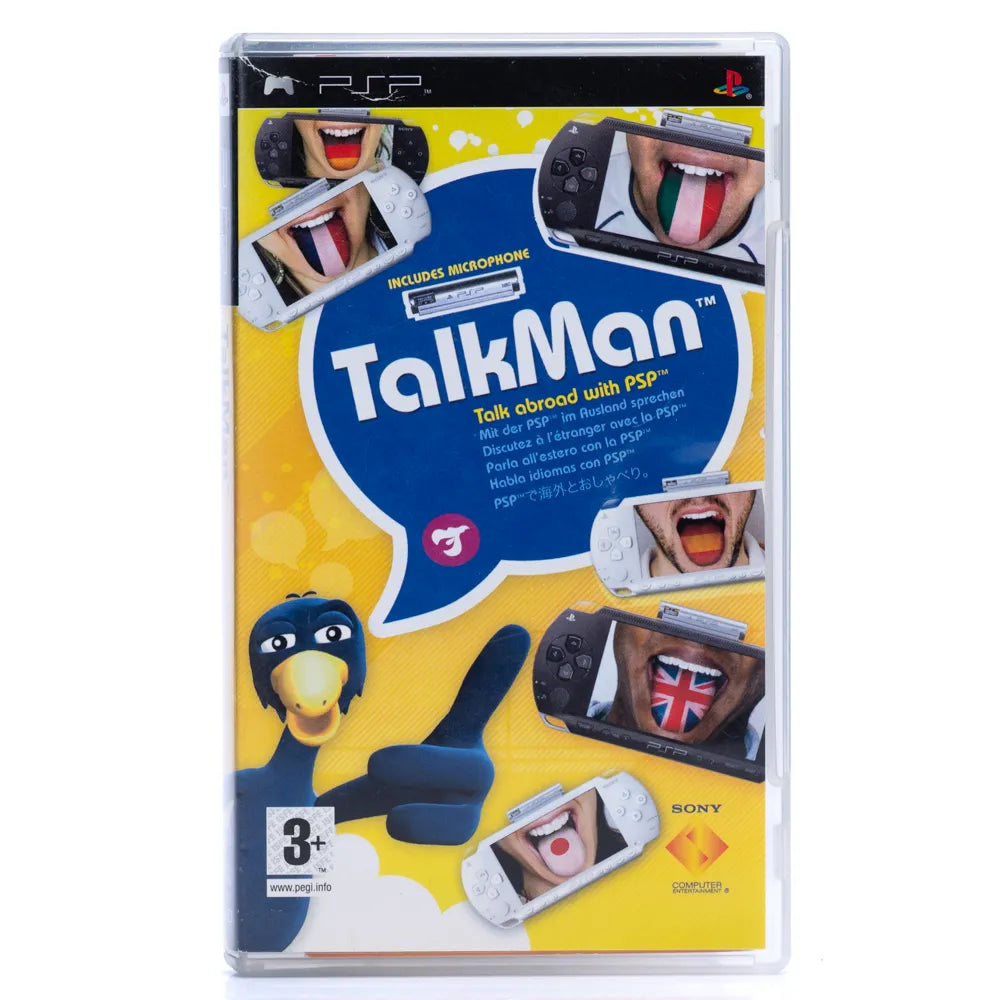TalkMan - PSP spill - Retrospillkongen
