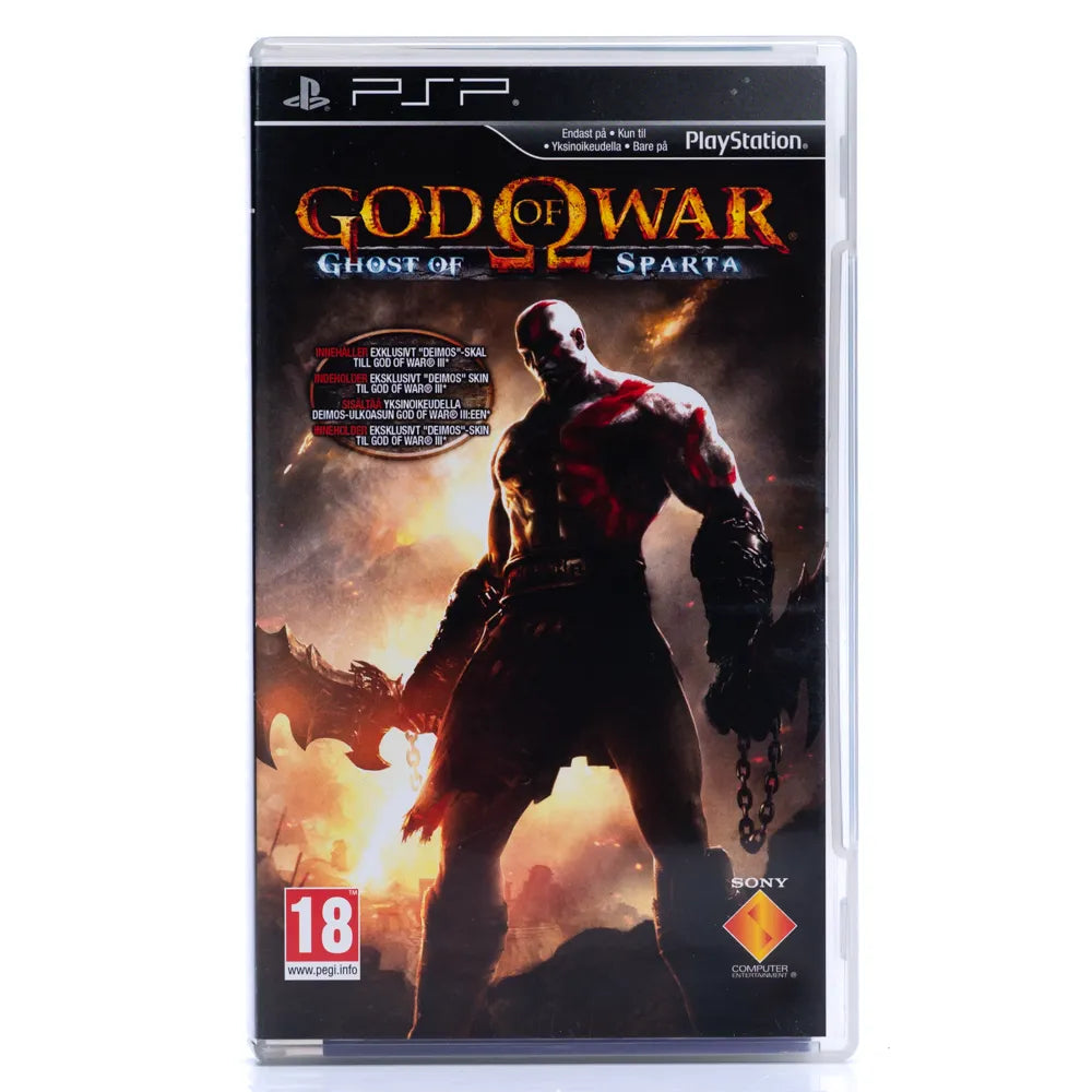 God of War: Ghost of Sparta - PSP spill - Retrospillkongen