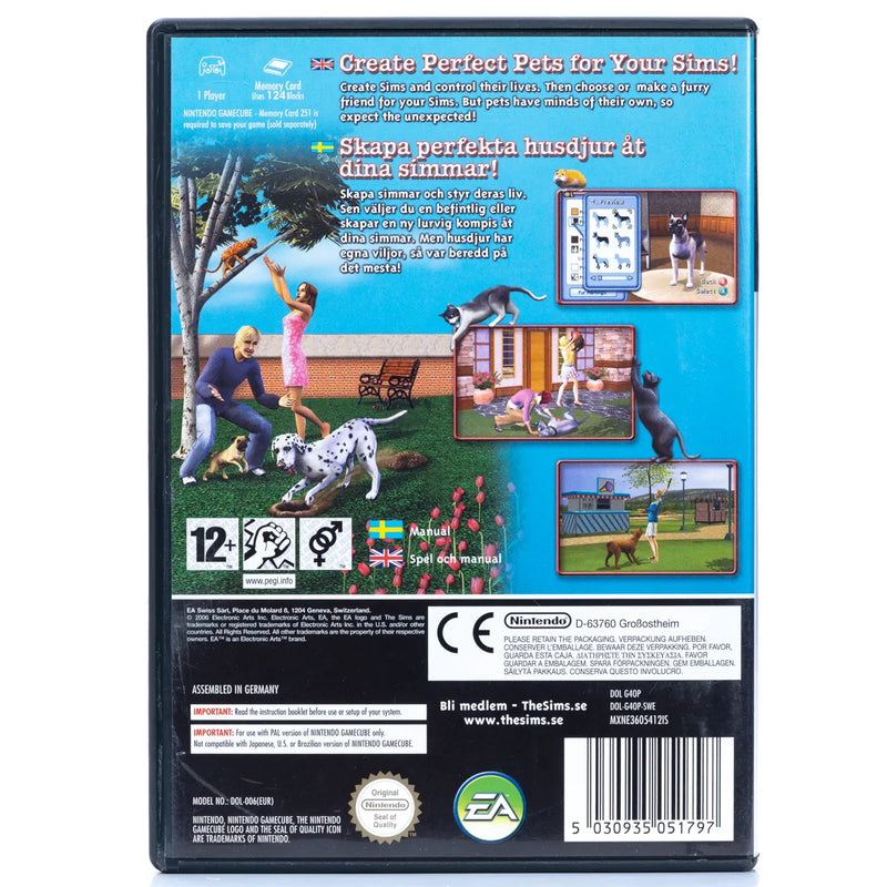 The Sims 2: Pets - Gamecube spill
