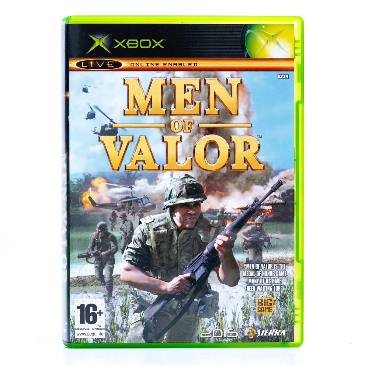 Men of Valor - Xbox spill - Retrospillkongen