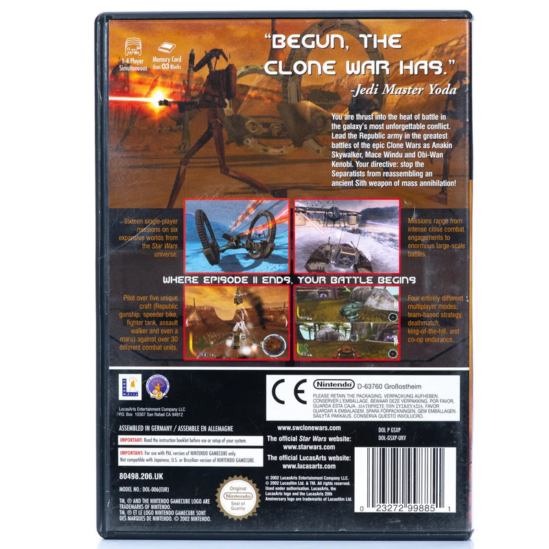 Star Wars: The Clone Wars - Gamecube spill