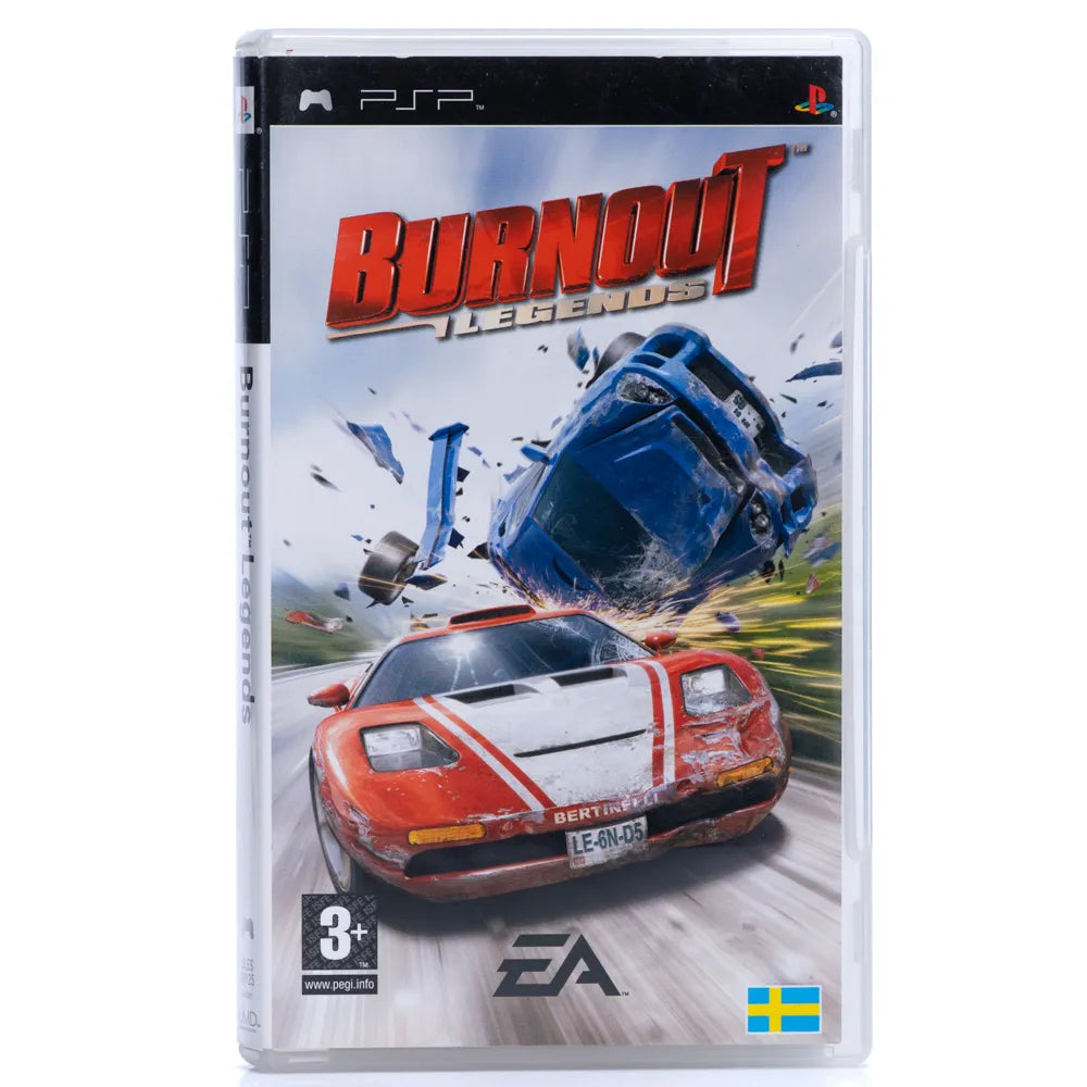 Burnout: Legends - PSP spill - Retrospillkongen
