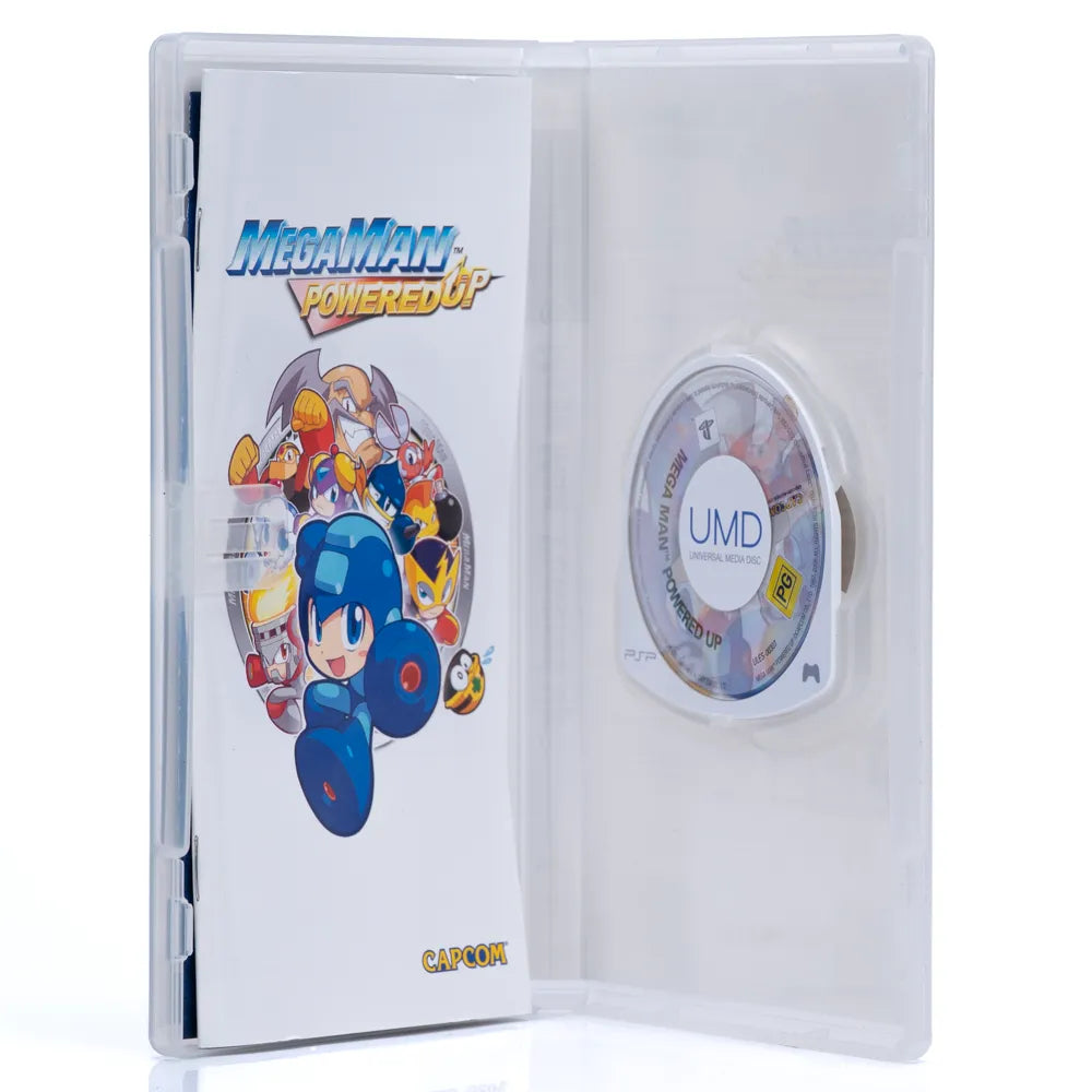 Mega Man Powered Up - PSP spill - Retrospillkongen