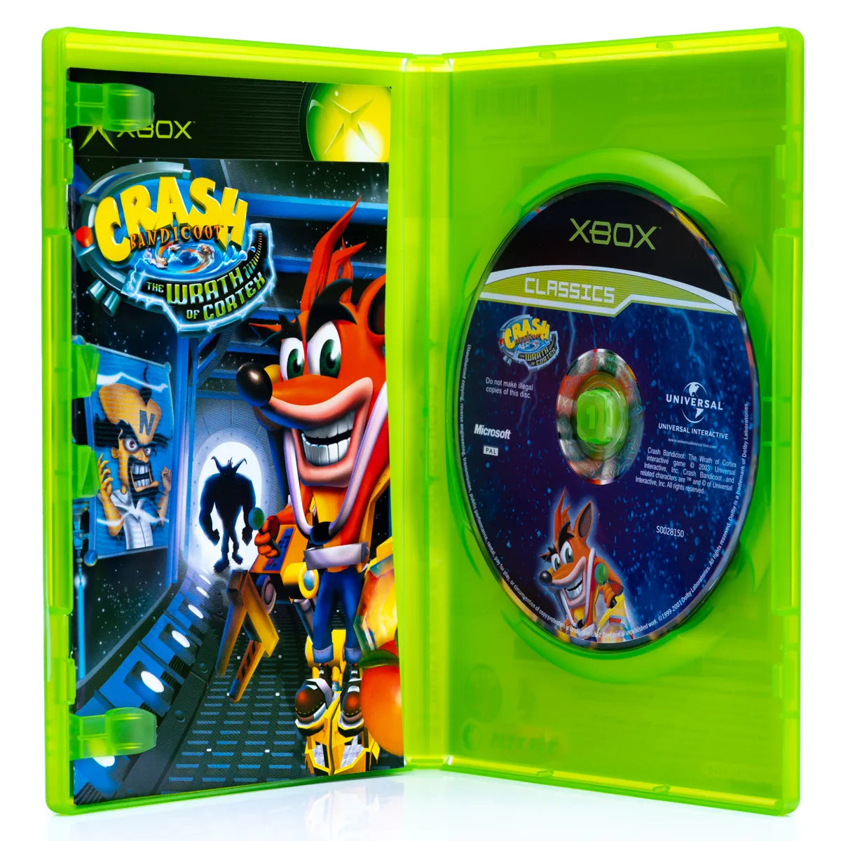 Crash Bandicoot the Wrath of Cortex - Xbox spill - Retrospillkongen