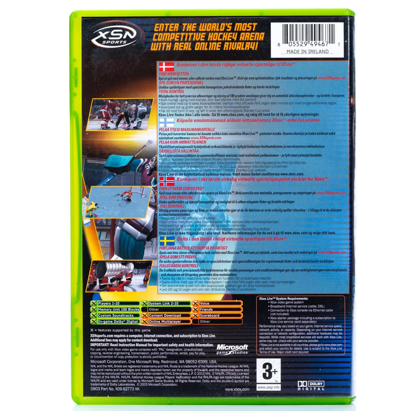 NHL Rivals 2004 - Xbox spill