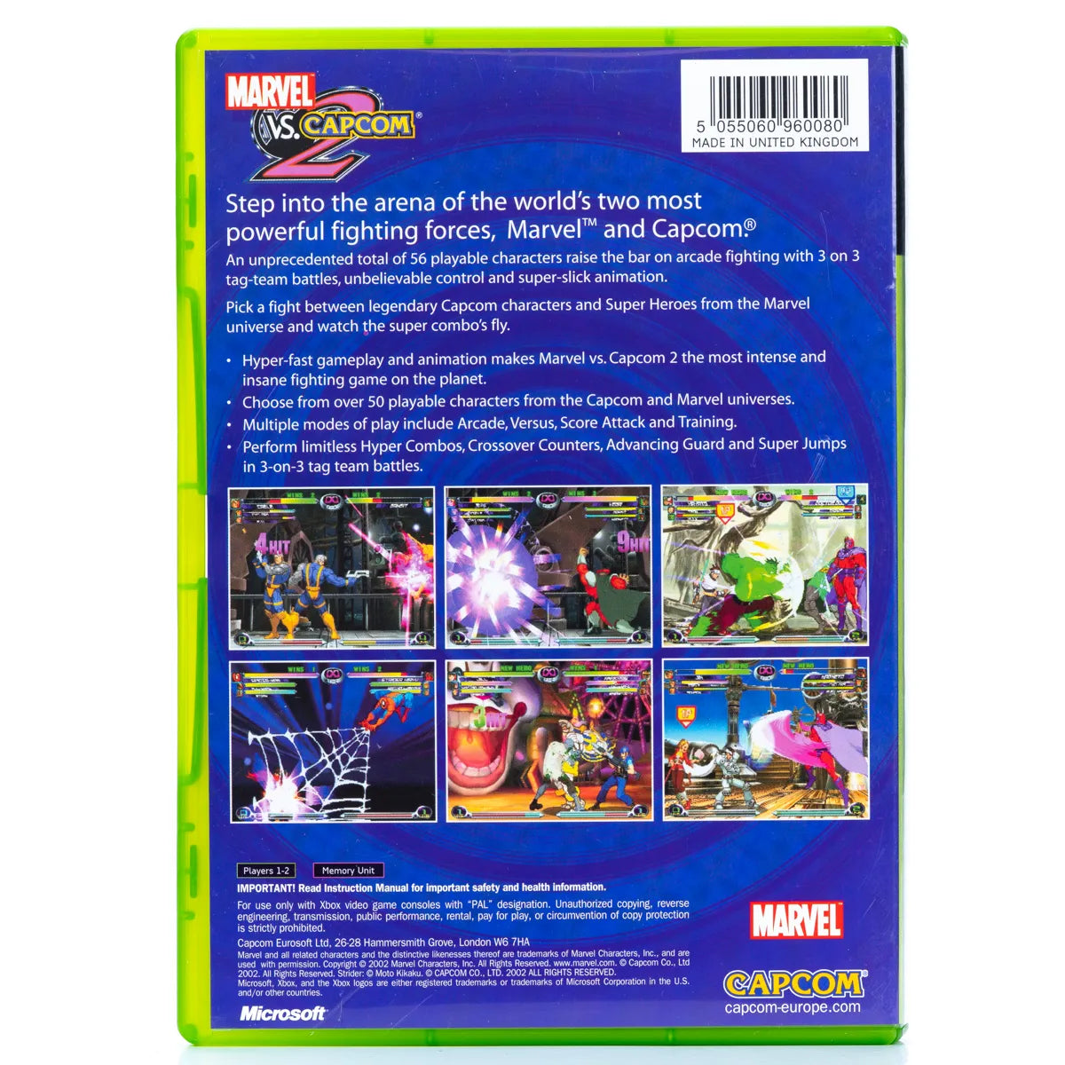 Marvel vs. Capcom 2: New Age Of Heroes - Xbox spill - Retrospillkongen