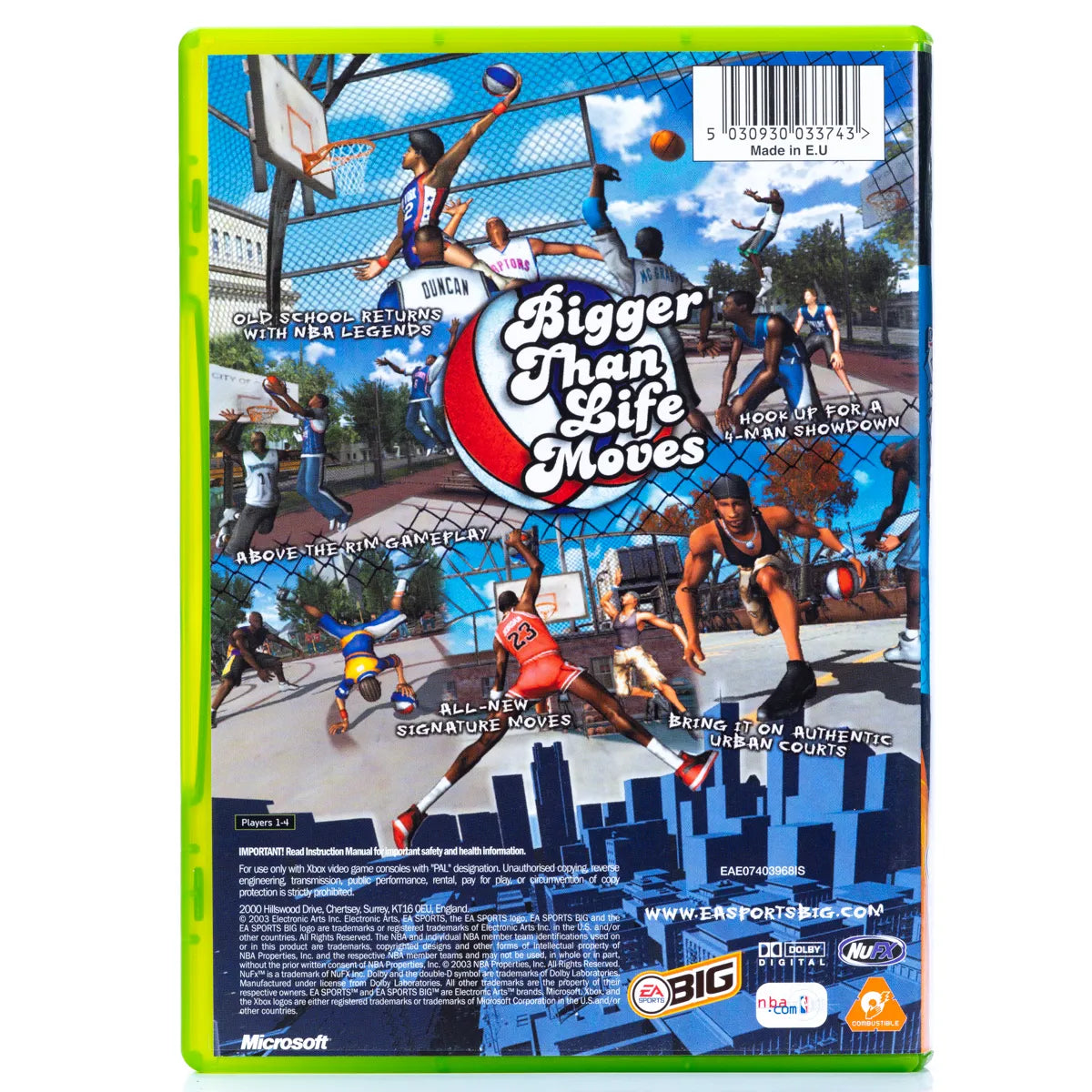 NBA Street Vol. 2 - Xbox spill - Retrospillkongen
