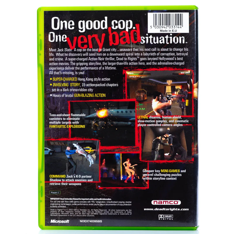 Dead to Rights - Xbox spill